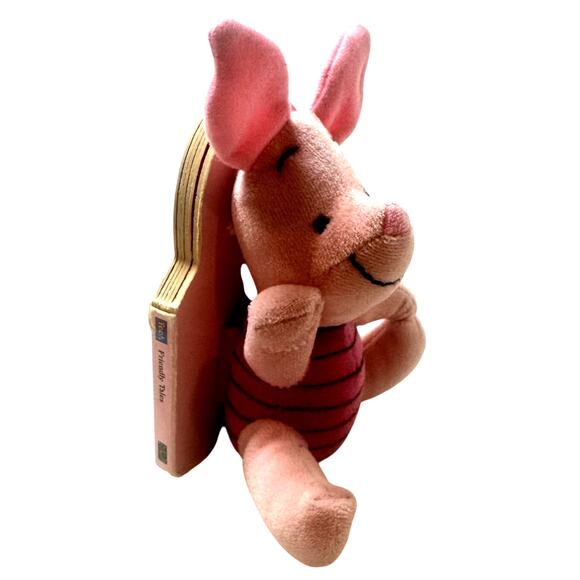 Disney Other - Winnie Pooh Piglet Friendly Tales Plush Board Book Stuffed Animal Vintage Disney